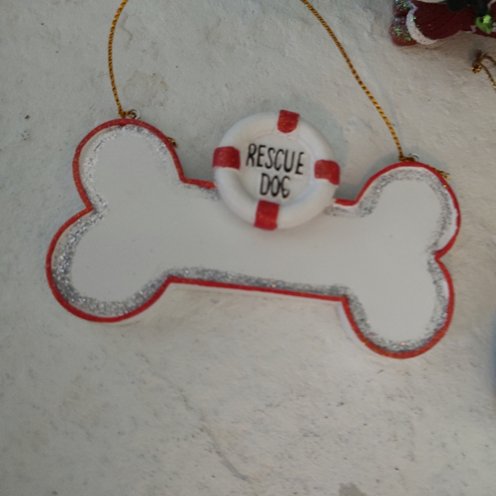 Rescue Dog Ornament